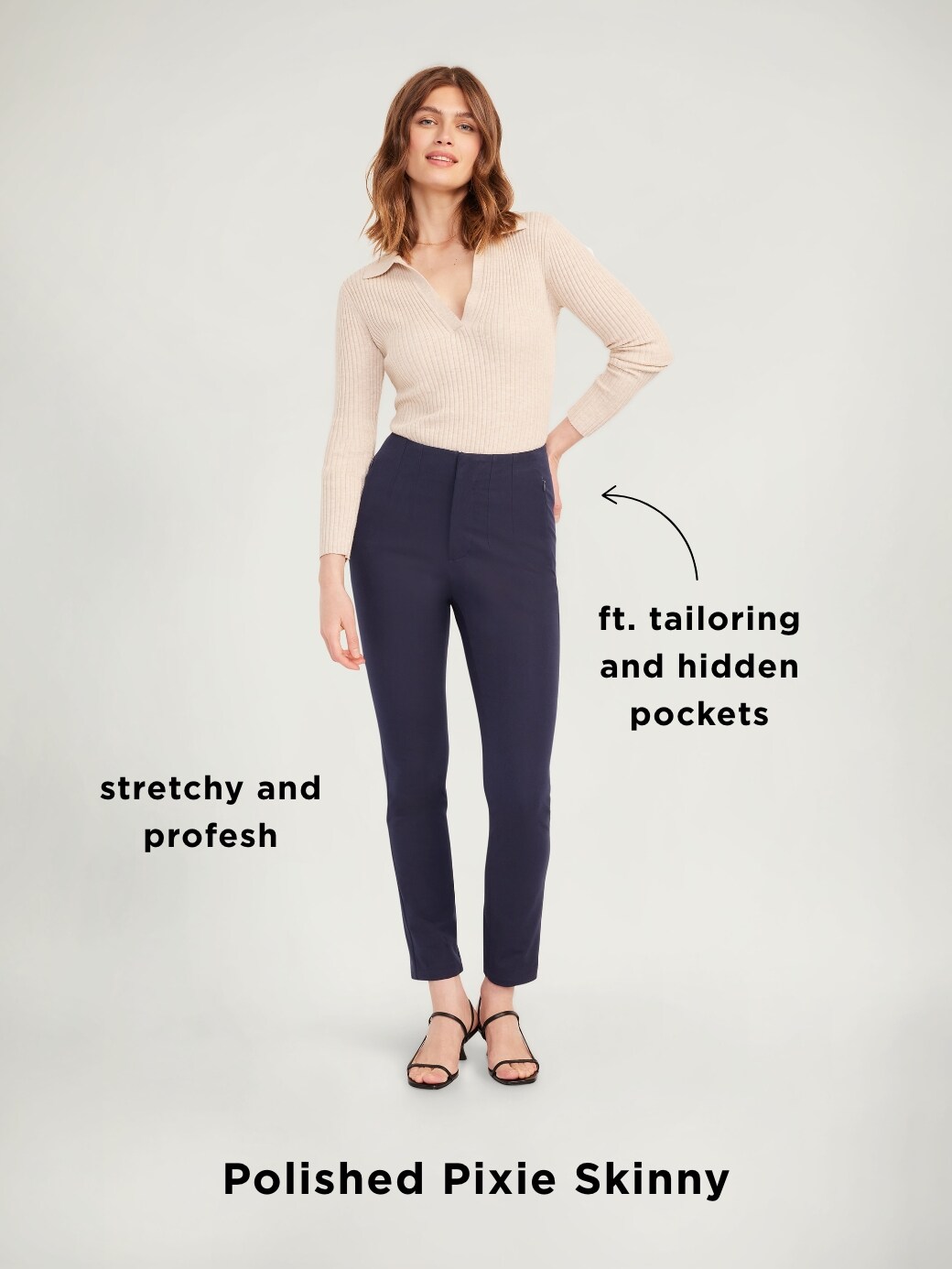 Extra High-Waisted Polished Pixie Capri Pants | Old Navy