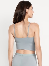 Image number 2 showing, Rib-Knit Brami Top