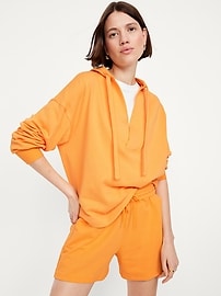 Image number 3 showing, SoComfy Oversized Tunic Hoodie Sweatshirt