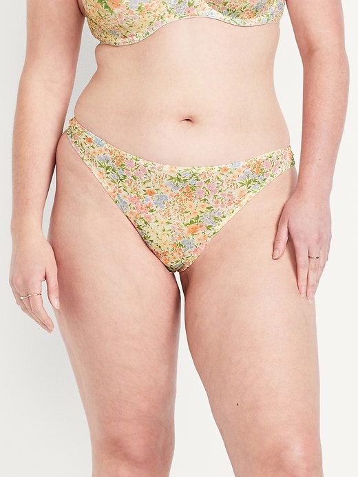 Image number 5 showing, Low-Rise Mesh Thong Underwear