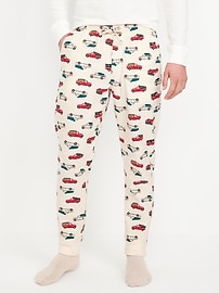 Image number 1 showing, Flannel Pajama Joggers for Men