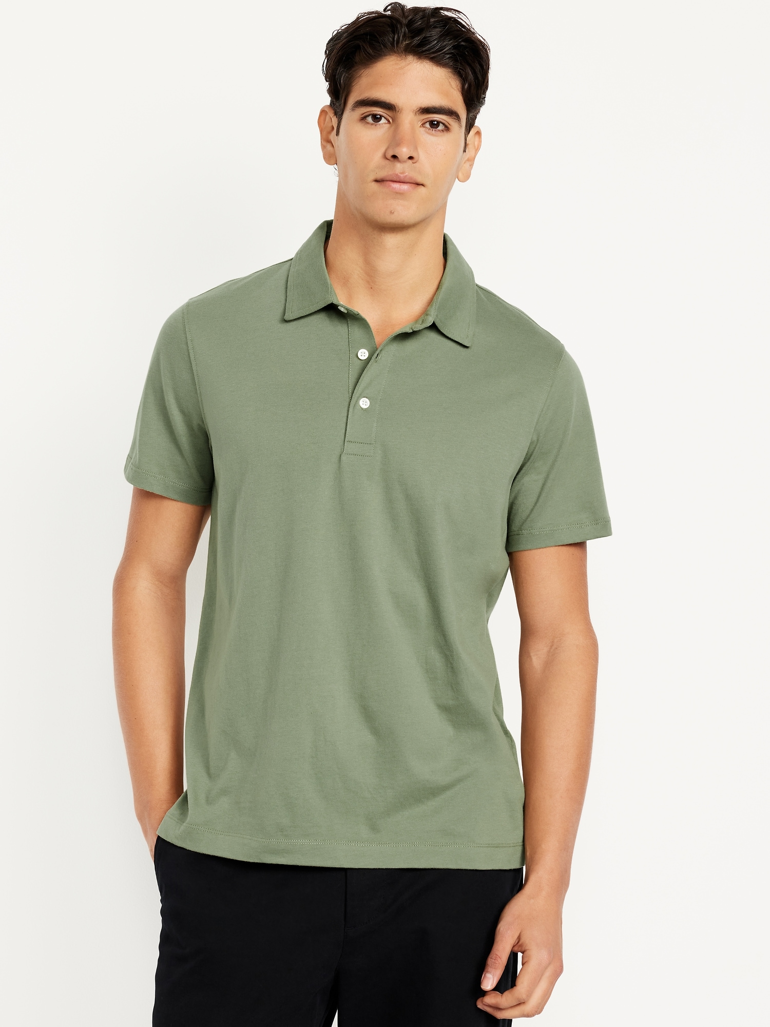 Classic Fit Jersey Polo