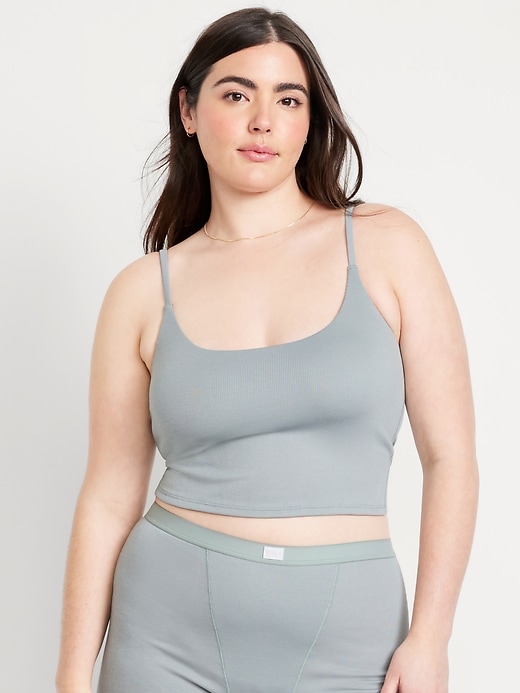 Image number 5 showing, Rib-Knit Brami Top