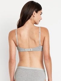 Image number 2 showing, Everyday Cotton Triangle Bralette