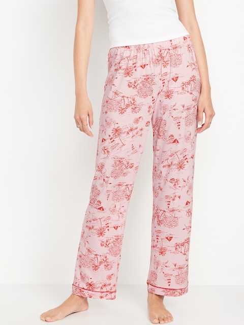 Sunday Sleep Knit Jersey Pant - Seaside