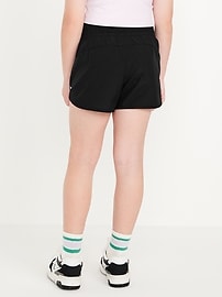 Image number 2 showing, High-Waisted Dolphin-Hem Run Shorts for Girls