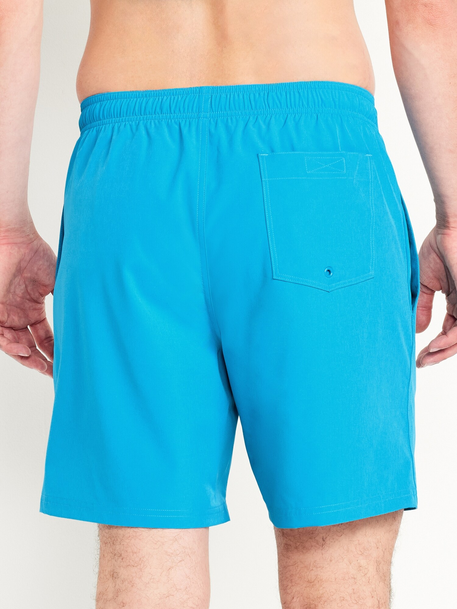 Плавки Printed для мужчин — Old Navy, цвет: Cyanotope — фото 2
