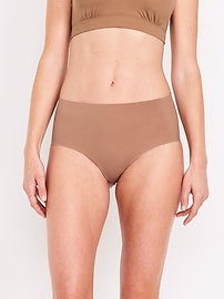 Image number 2 showing, High-Waisted No-Show Brief Underwear 6-Pack