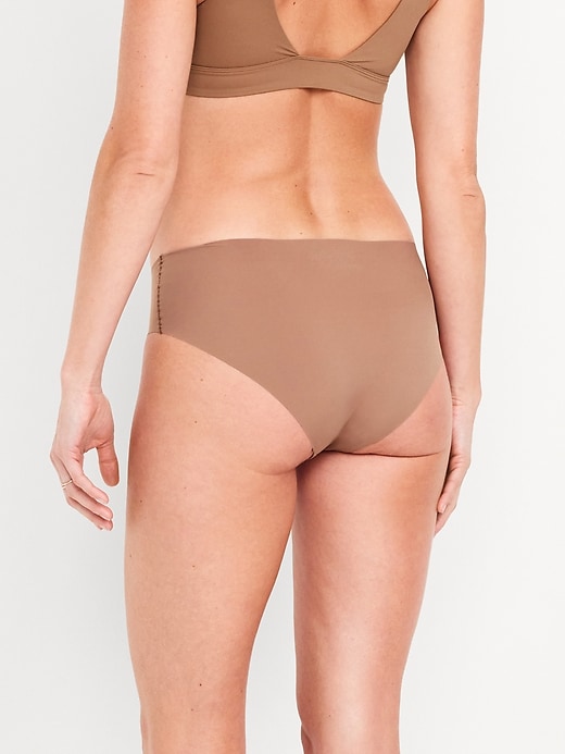 Image number 3 showing, Low-Rise No-Show Hipster Underwear 6-Pack