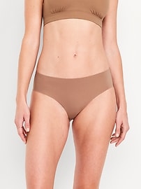 Image number 2 showing, Low-Rise No-Show Hipster Underwear 6-Pack