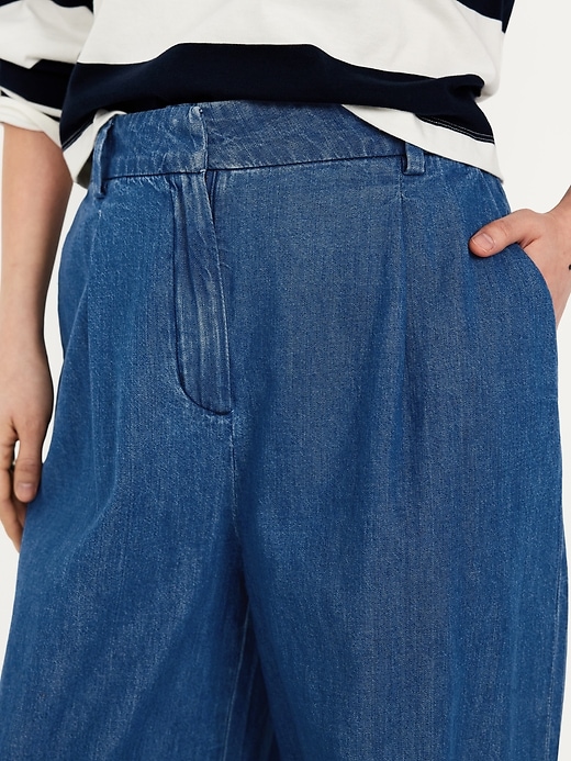 Image number 10 showing, Extra High-Waisted Taylor Wide-Leg Trouser Pants