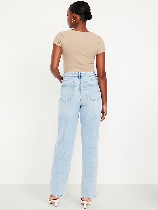 Image number 3 showing, Curvy High-Waisted OG Loose Jeans