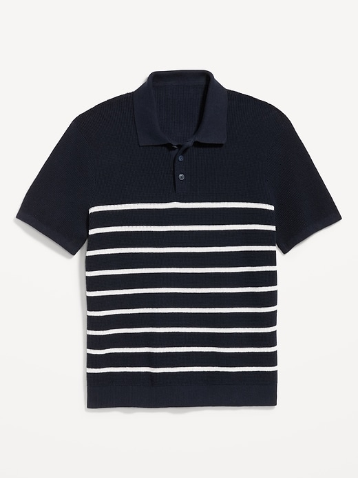 Image number 4 showing, Short-Sleeve Sweater-Knit Polo