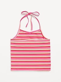 Image number 3 showing, Jersey Halter Top for Girls