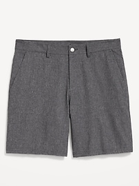 Image number 3 showing, Textured Tech Chino Shorts -- 8-inch inseam
