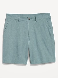 Image number 3 showing, Textured Tech Chino Shorts -- 8-inch inseam
