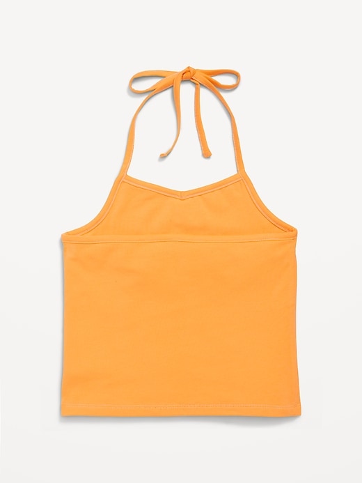 Image number 3 showing, Jersey Halter Top for Girls