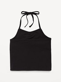 Image number 3 showing, Jersey Halter Top for Girls