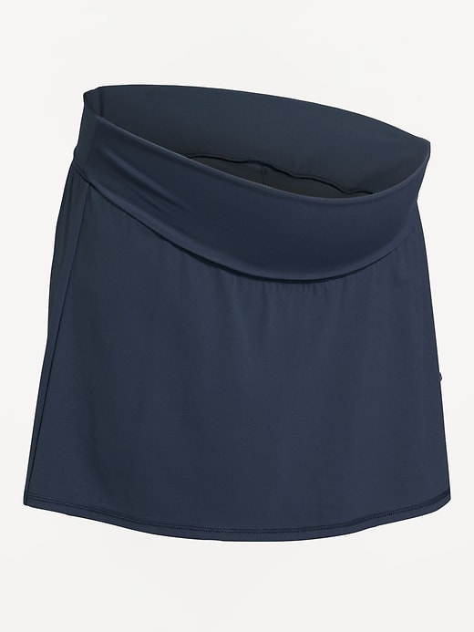 Image number 2 showing, Maternity Rollover-Waist StudioSmooth Skort