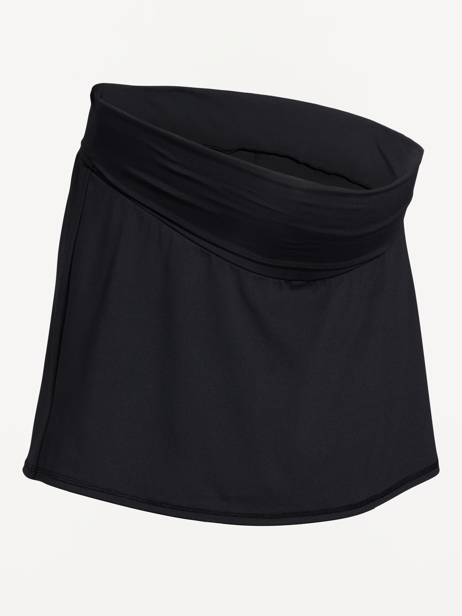 Maternity Rollover-Waist StudioSmooth Skort