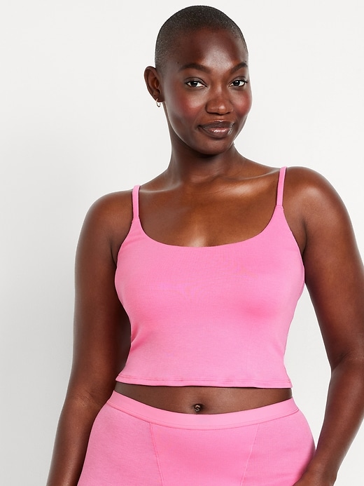 Image number 5 showing, Rib-Knit Brami Top