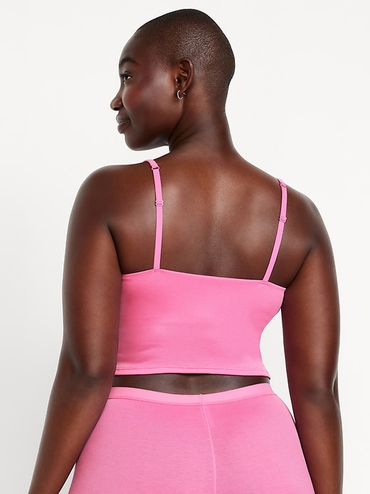 Image number 6 showing, Rib-Knit Brami Top