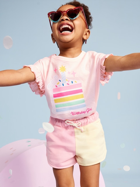 Birthday Graphic T-Shirt for Toddler Girls - Pales In Comparison