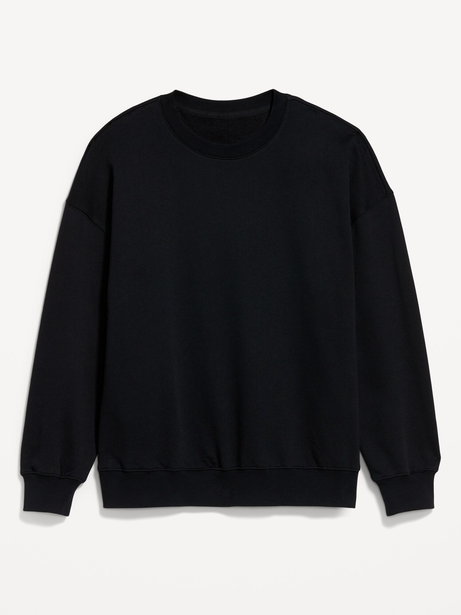 Женские толстовки Old Navy SoComfy Oversized Graphic, цвет: Чёрный — фото 4