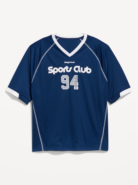 Mesh Graphic T-Shirt - Sports Club 94