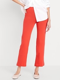 Image number 1 showing, High-Waisted Fashion Flare Leggings