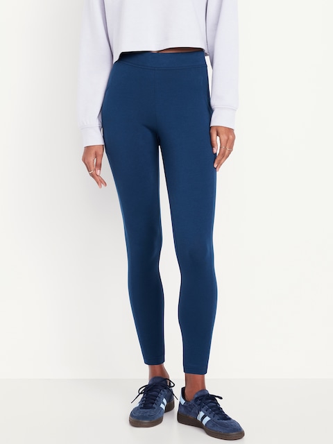 High-Waisted Fashion Layering 7/8 Legging