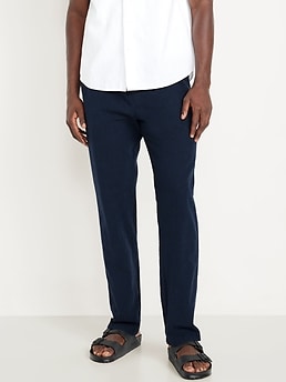 90's Straight Linen-Blend Pants | Old Navy