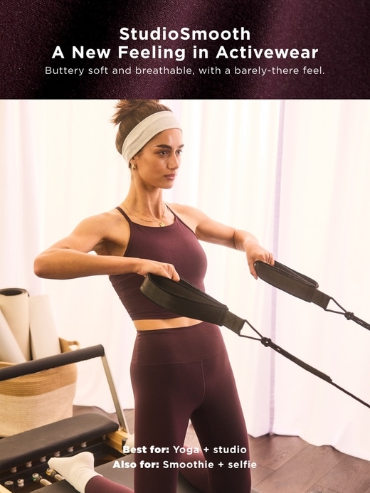 Image number 9 showing, Light Support StudioSmooth Crop Top
