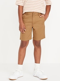 Image number 1 showing, Knee Length Twill Shorts for Boys