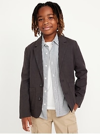 Image number 1 showing, Twill Blazer for Boys