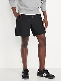 Image number 1 showing, Lined Hybrid Swim Shorts -- 7-inch inseam
