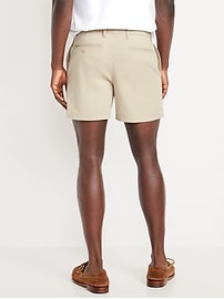 Image number 2 showing, Slim Built-In Flex Rotation Chino Shorts -- 5-inch inseam