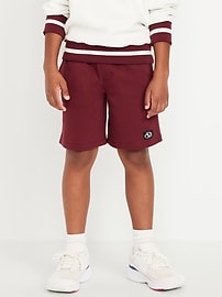 Image number 1 showing, Fleece Jogger Shorts for Boys (At Knee)
