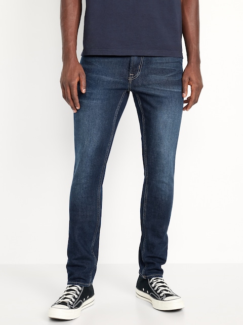 Slim Lightweight Traveler Jean - Dark Wash