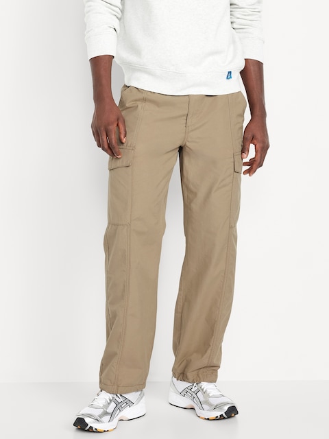 Baggy Tech Cargo Pants - Birch Leaf