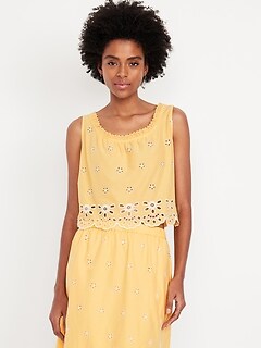 old navy yellow top