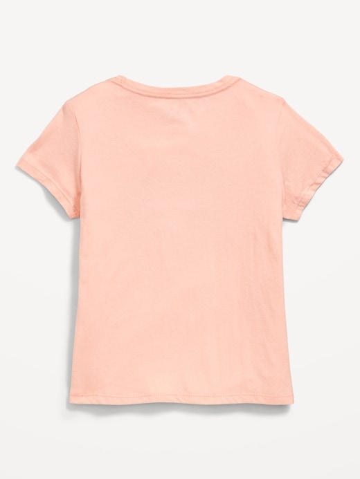 Image number 2 showing, Short-Sleeve Logo-Graphic T-Shirt for Girls