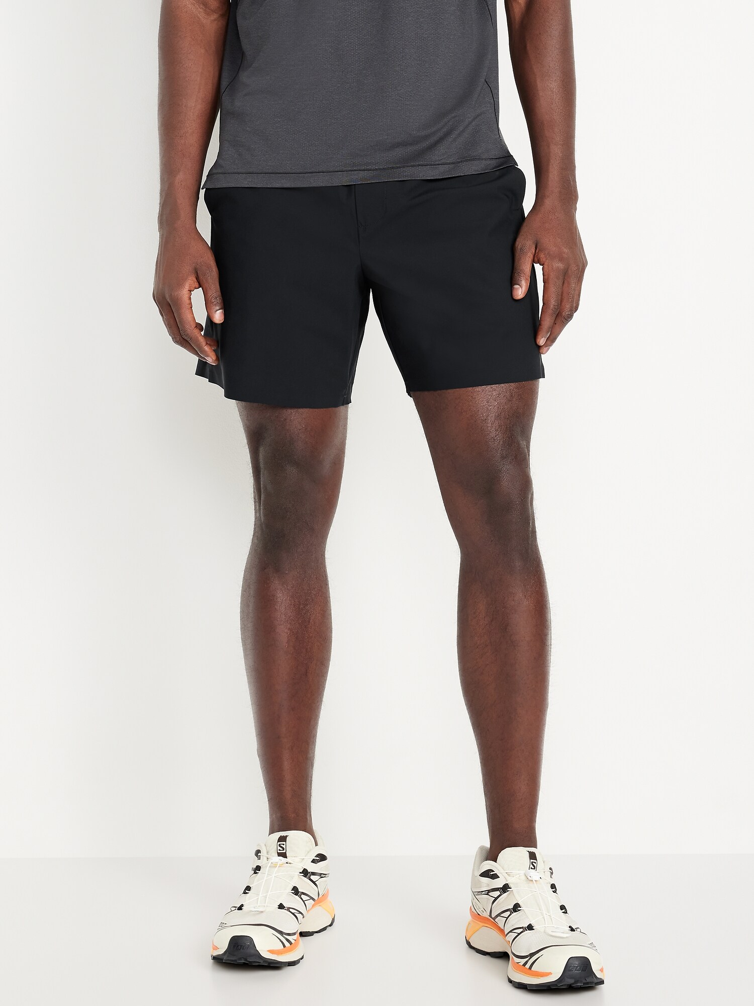 Мужские шорты Old Navy ProTrain Shorts -- 7-inch inseam, цвет: Чёрный