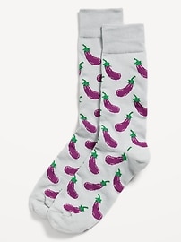 Image number 1 showing, Printed Novelty Socks for Men