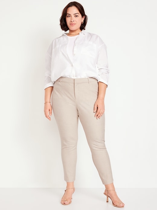 Image number 7 showing, High-Waisted Pixie Skinny Ankle Pants