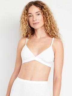 Everyday Cotton Triangle Bralette