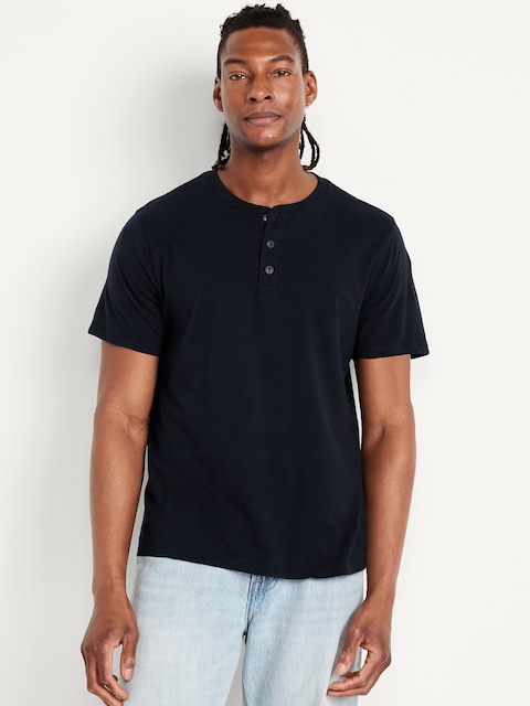 Henley T-Shirt - In The Navy