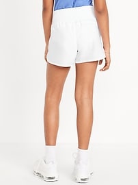 Image number 2 showing, High-Waisted Dolphin-Hem Run Shorts for Girls