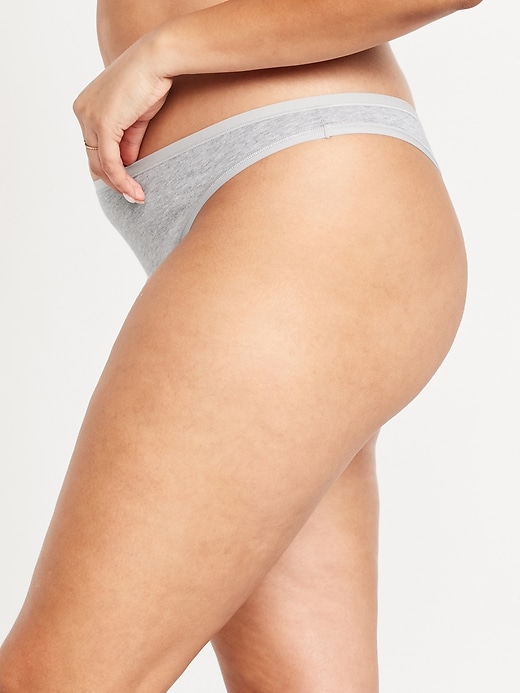 Image number 8 showing, Low-Rise Everyday Cotton Thong
