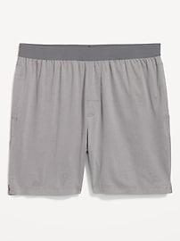 Image number 3 showing, Jersey Pajama Shorts for Men